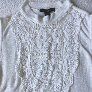 Forever 21 Mock Neck Top